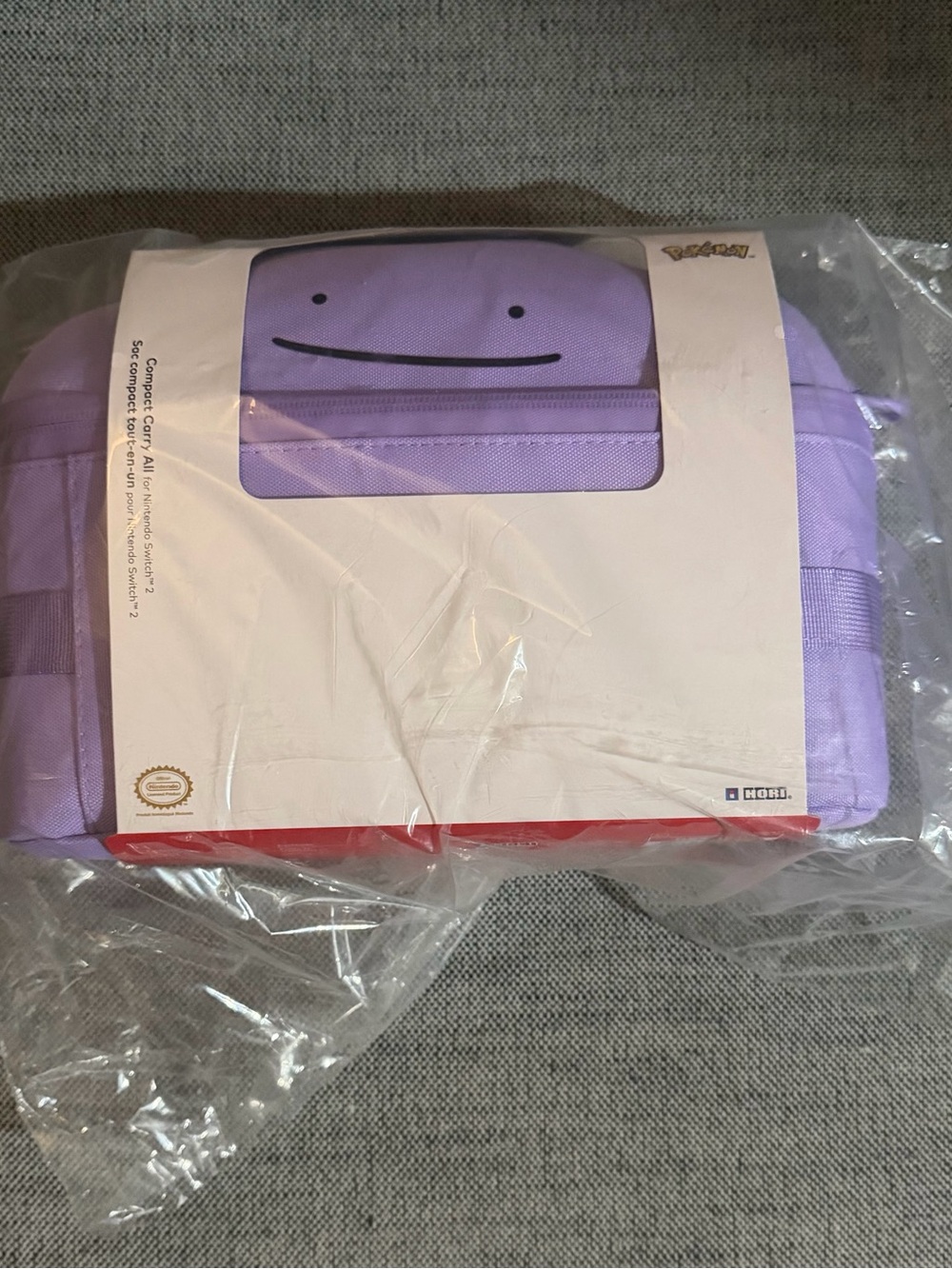 Pokemon Ditto Nintendo Switch 2 Console Storage Case Hori